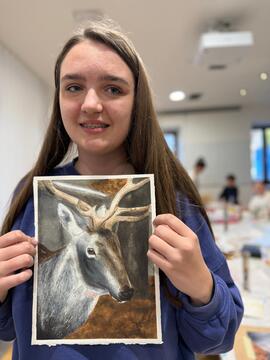 22 Učenci z izdelki